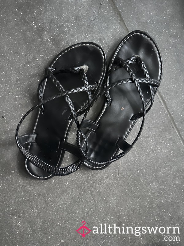 Black Flat Shoes