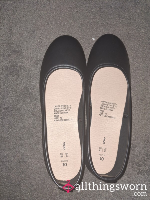 Black Flat Shoes (claimed)