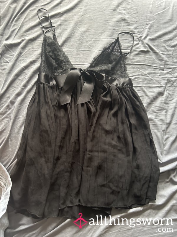 Black Flor*l Lingerie See Through 💋