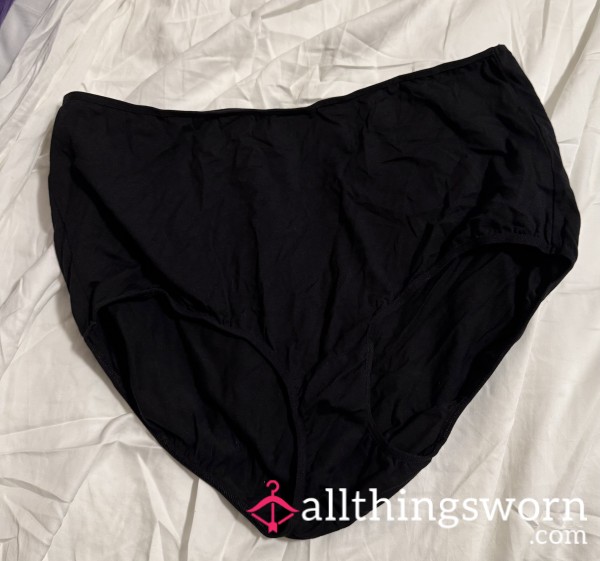 Black Full Back Panties - Book For Wears!
