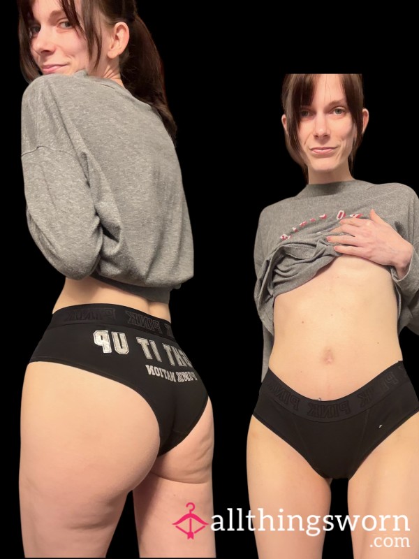 Black Full Back Victoria Secret Undies