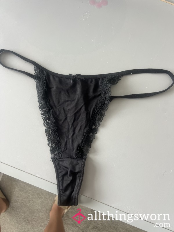 Black G-String 😈👅