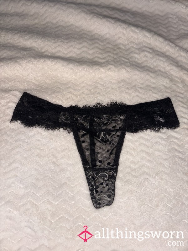 Black G-string