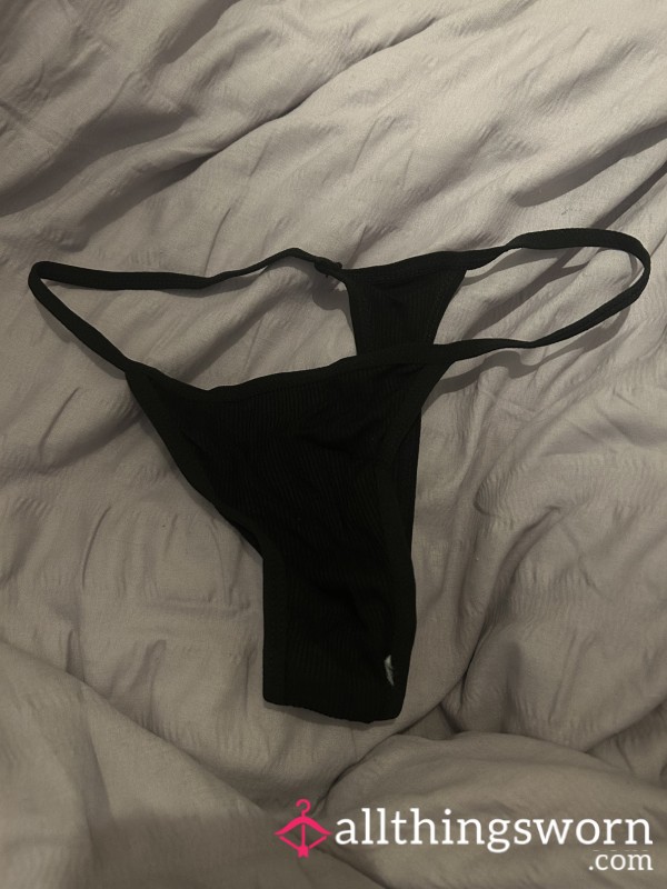Black G-string
