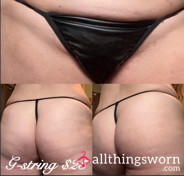 Black G-String