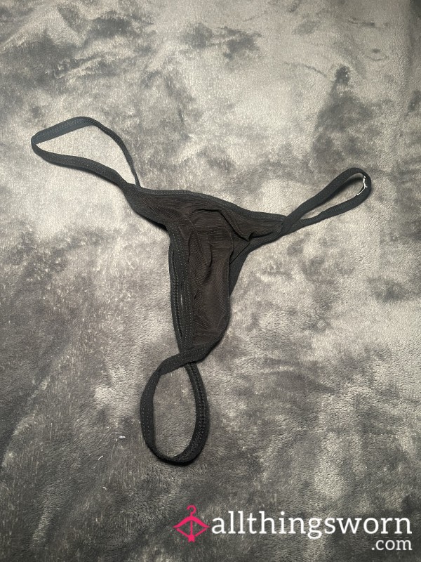 Black G-String – Minimal, S**y, And Made To Tease