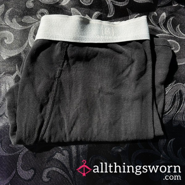 Black George Boxer Briefs