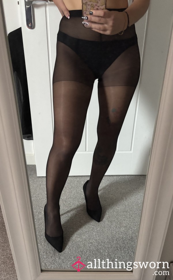 Black Gloss Tights