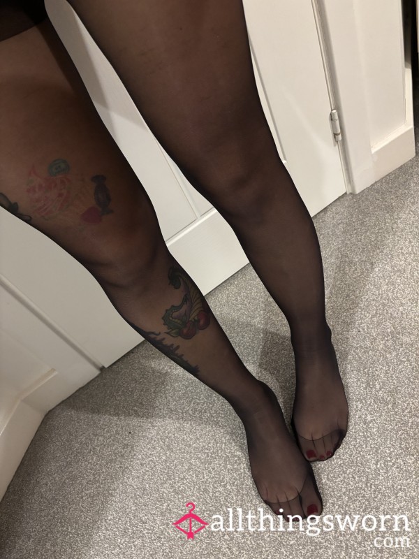 Black Gloss Tights