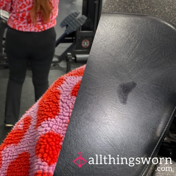 Black Gym Leggings, Sweaty & Soiled! 💦