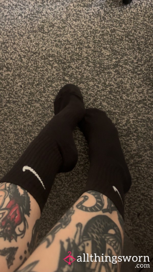 Black Gym Nike Socks🖤