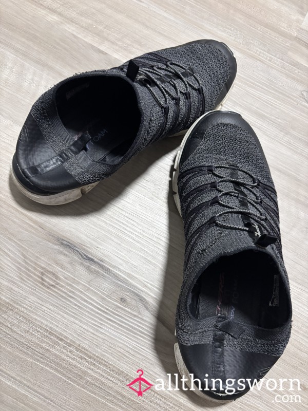 *SOLD* Black Gym Sneakers