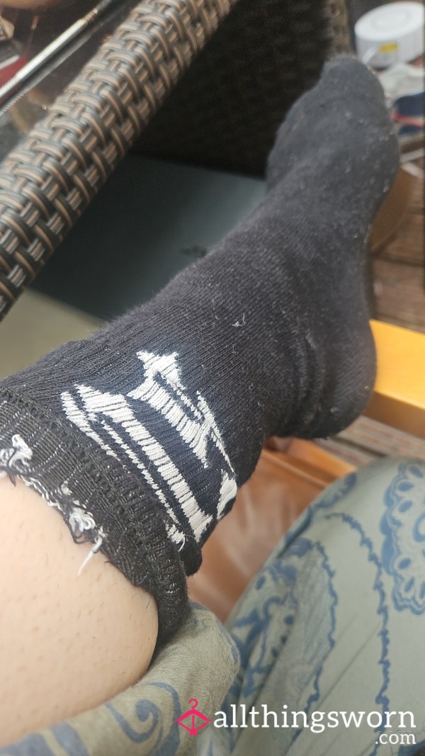 Black Gym Socks