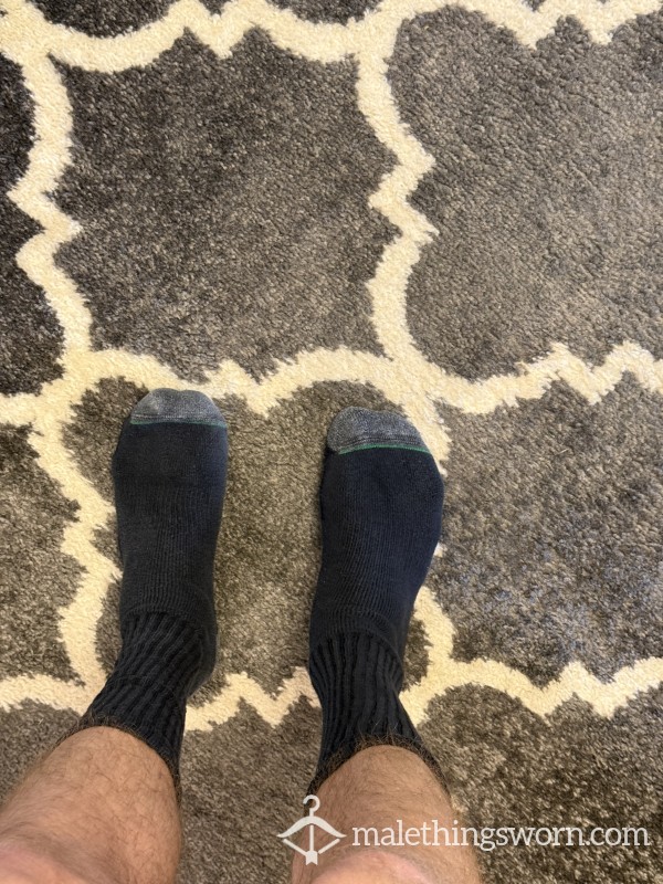 Black Gym Socks…