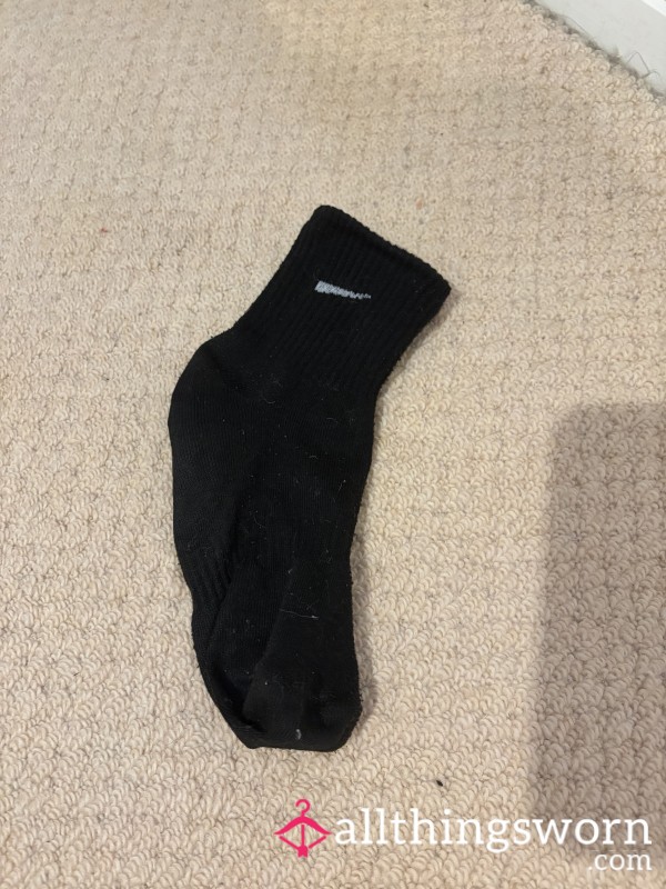 Black Gym Socks