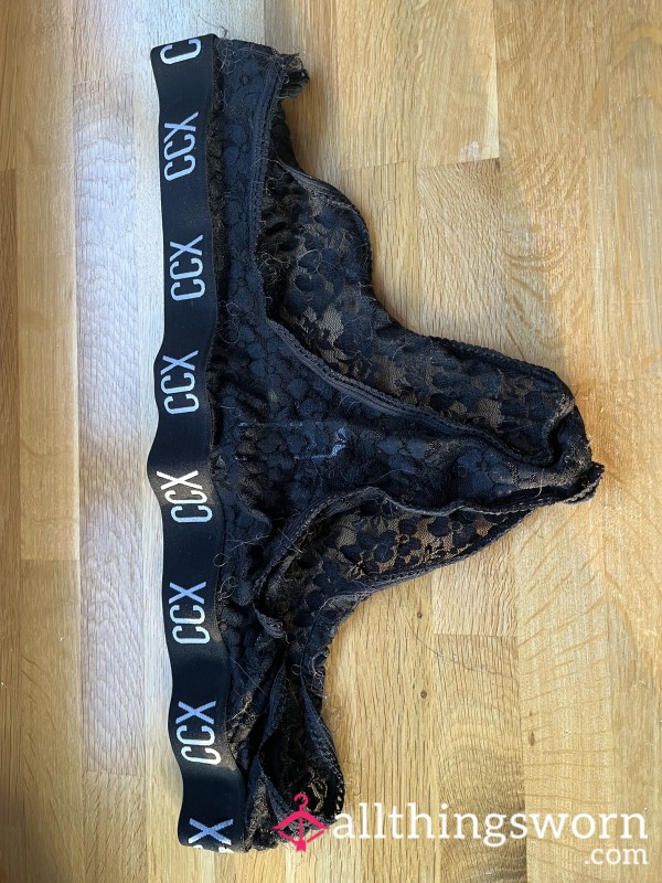 Black Gym Style Knicker
