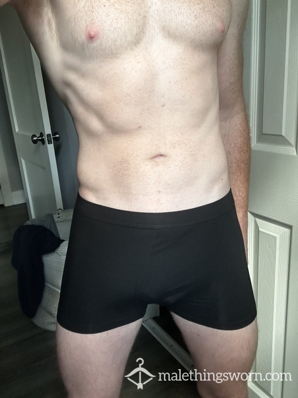 Black Gym Trunks