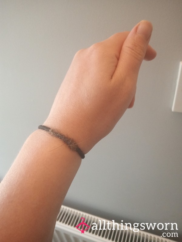 Black Hair Band With Little Bits Of Me Firmly Attached