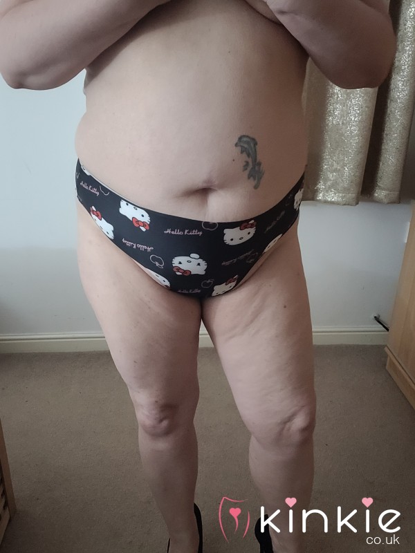 Black Hello Kitty Knickers