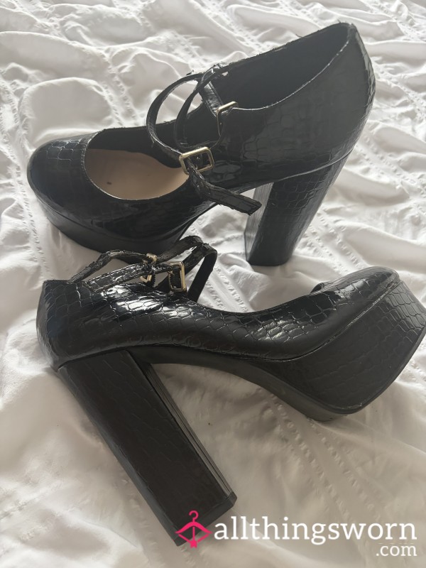 Black High Heels Worn To A Wedding And F*cked In 💦