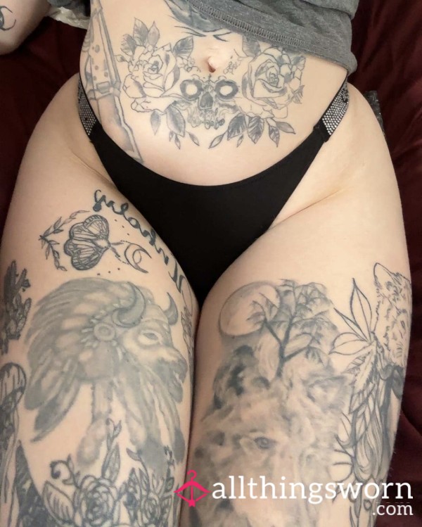 Black Hip Panties