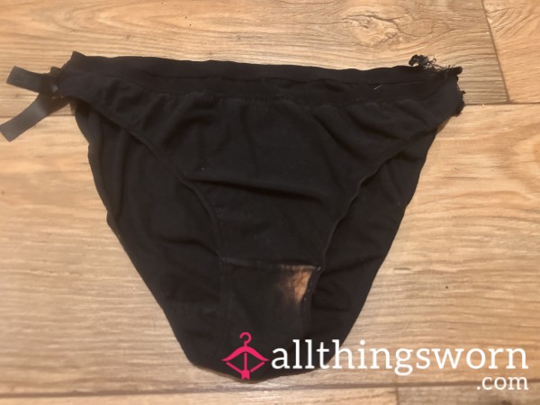 Black Hipster Panties