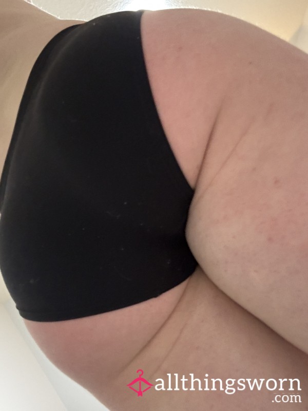 Black Hipster Panty - 3 Day Wear