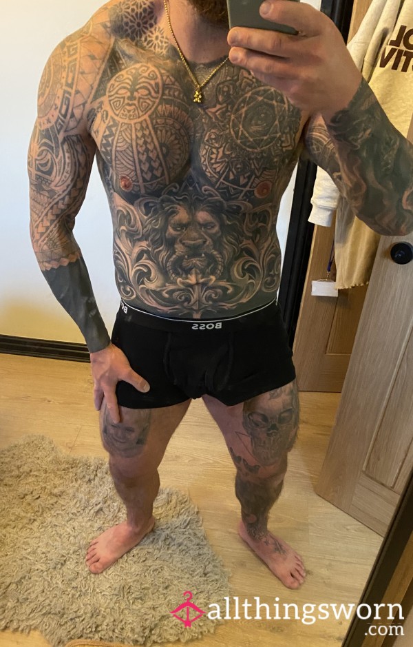 Black Hugo Boss Boxers
