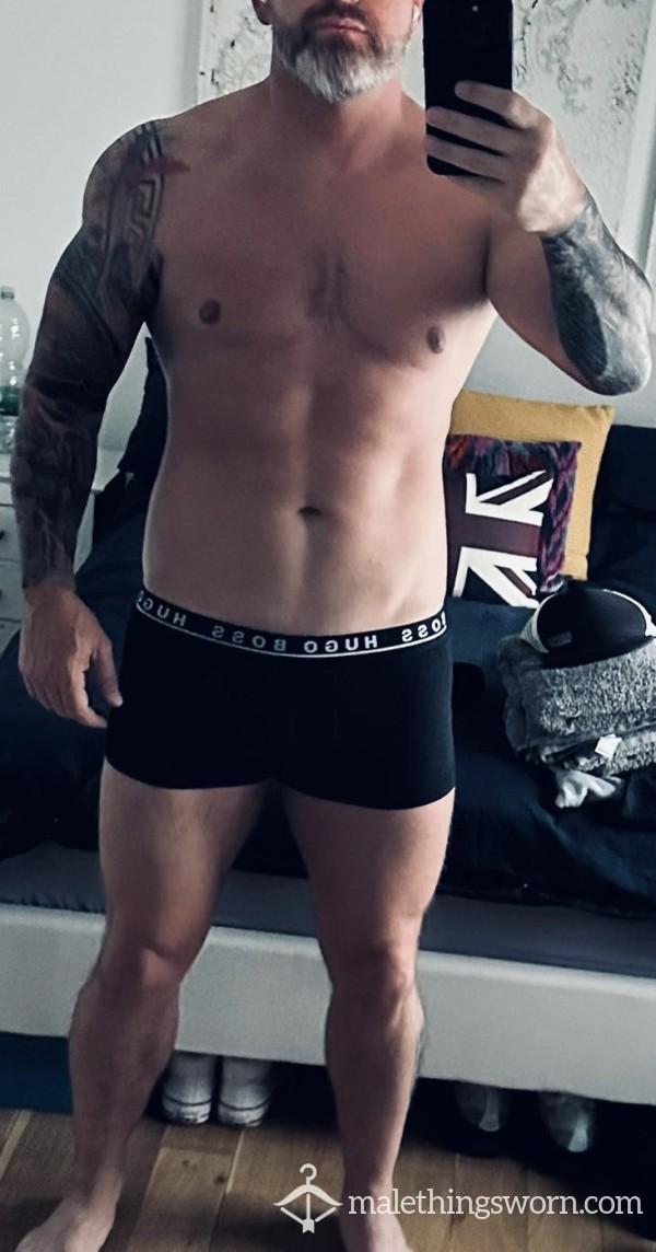 Black Hugo Boss Boxers – Post-Gym Sweat