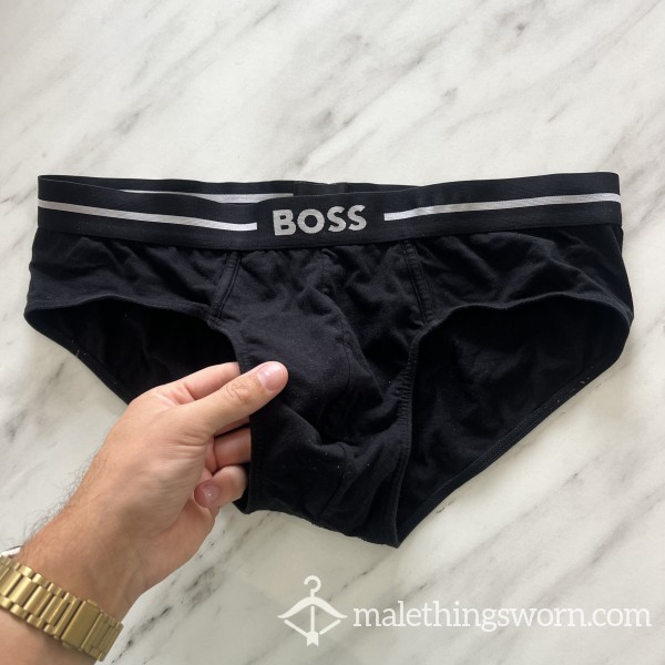 Black Hugo Boss Briefs