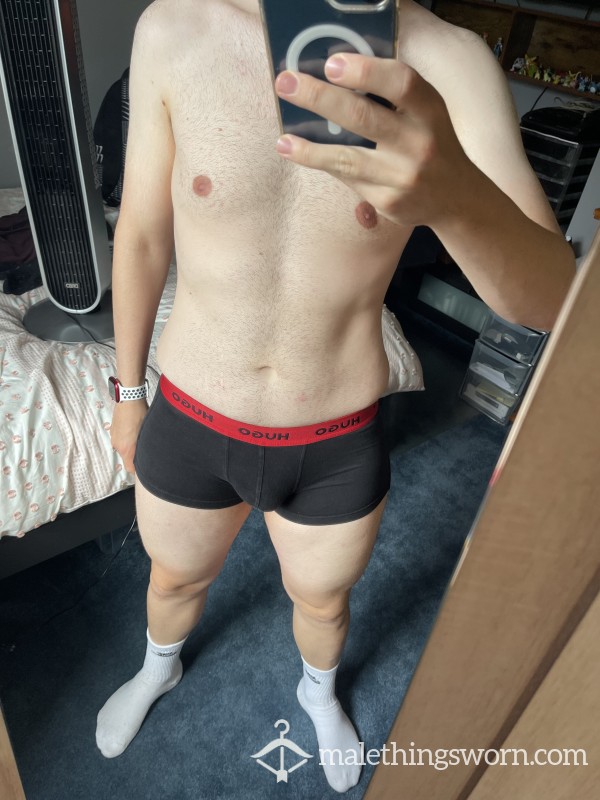 Black HUGO BOSS Trunks