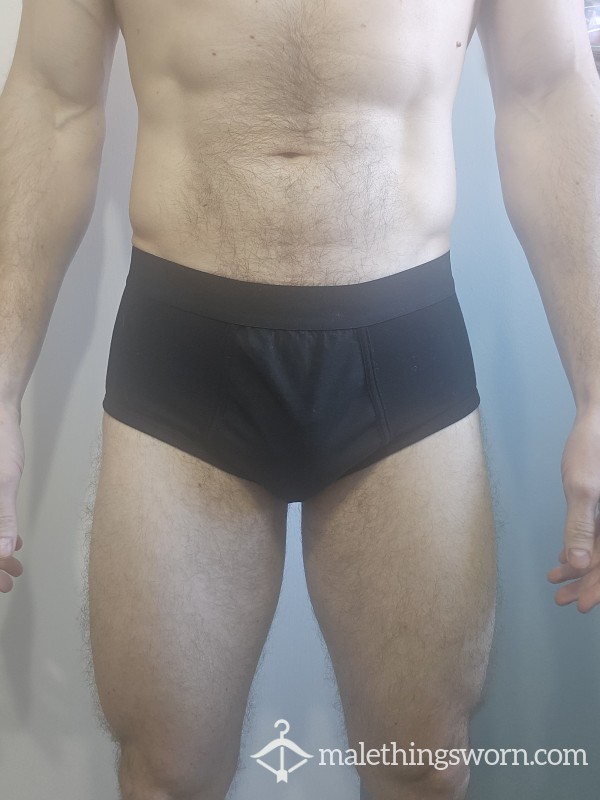 Black Incontinence Underwear Already Sauced