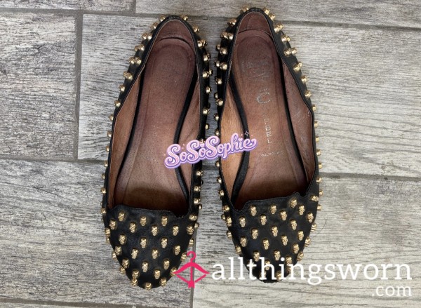 Black Jeffrey Campbell Skulltinis