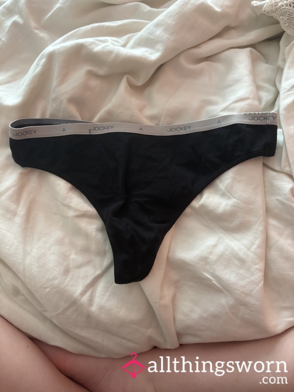 Black Jockey Thong