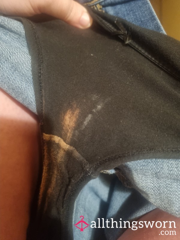 Black Juice Stained Panties