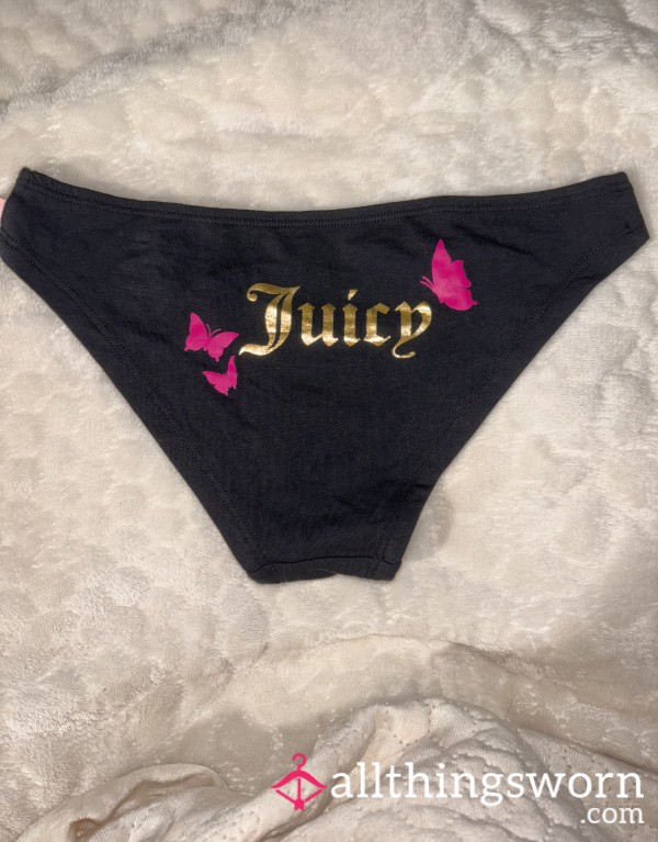 Black Juicy Couture Panties