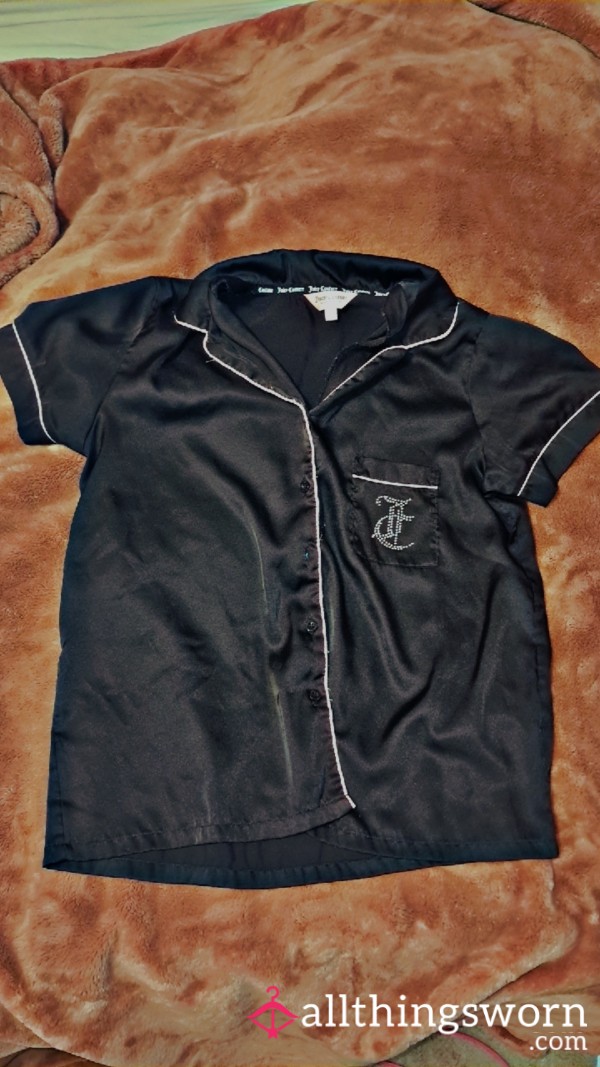 Black Juicy Couture Sleep Shirt