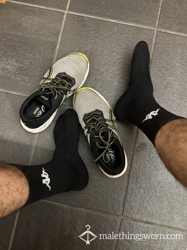 Black Kappa Socks: Worn 3 Days (Workout + Daily Use)