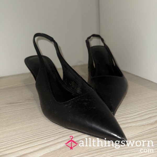 💗 Jwrldx: Black Kitten Heels 💗