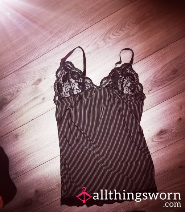 Black & Lace Babydoll – Size 14