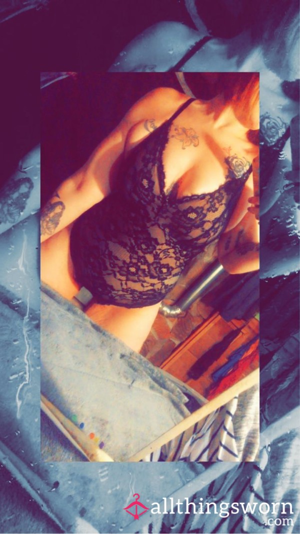 Black Lace Body Suit