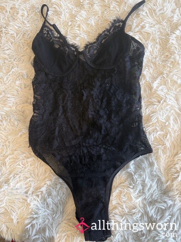 Black Lace Body Suit