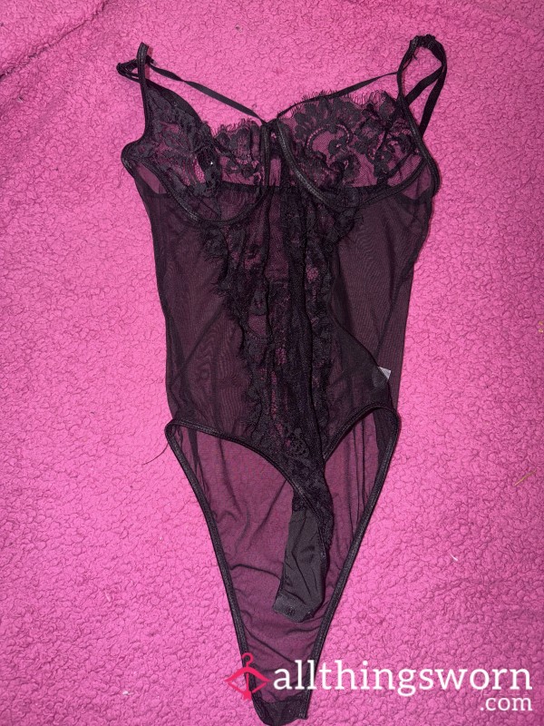 Black Lace Body Suit