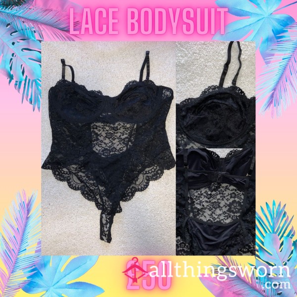 Black Lace Bodysuit