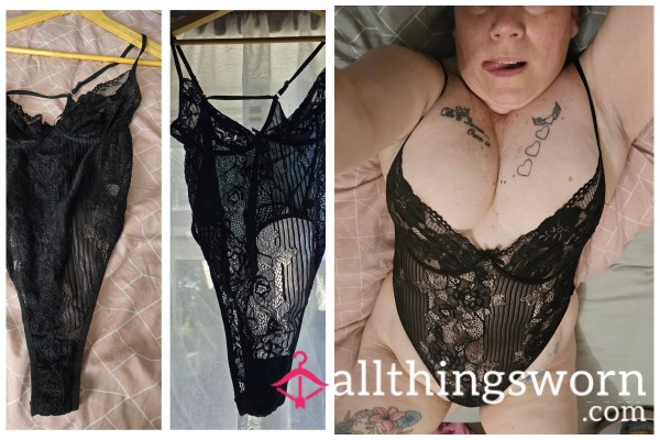 Black Lace Bodysuit ● Onesize ●