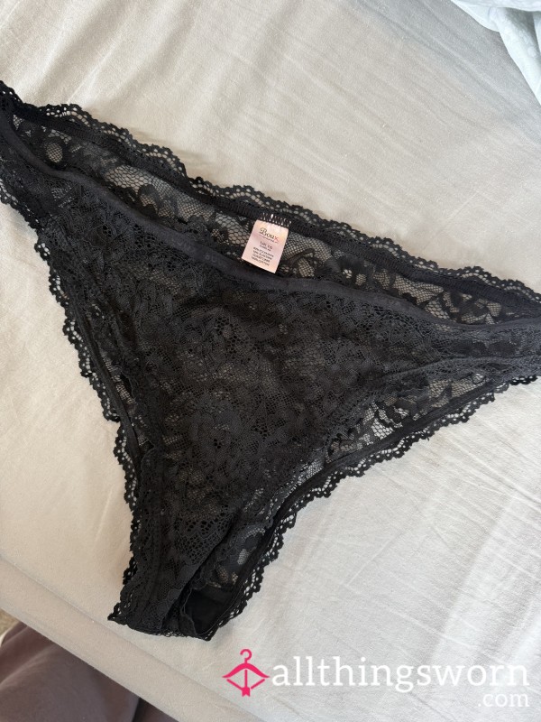 Black Lace Boux Avenue Panties