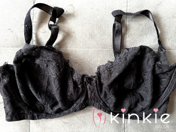 Black Lace Bra
