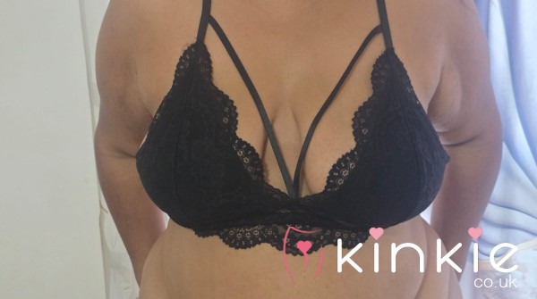 Black Lace Bra