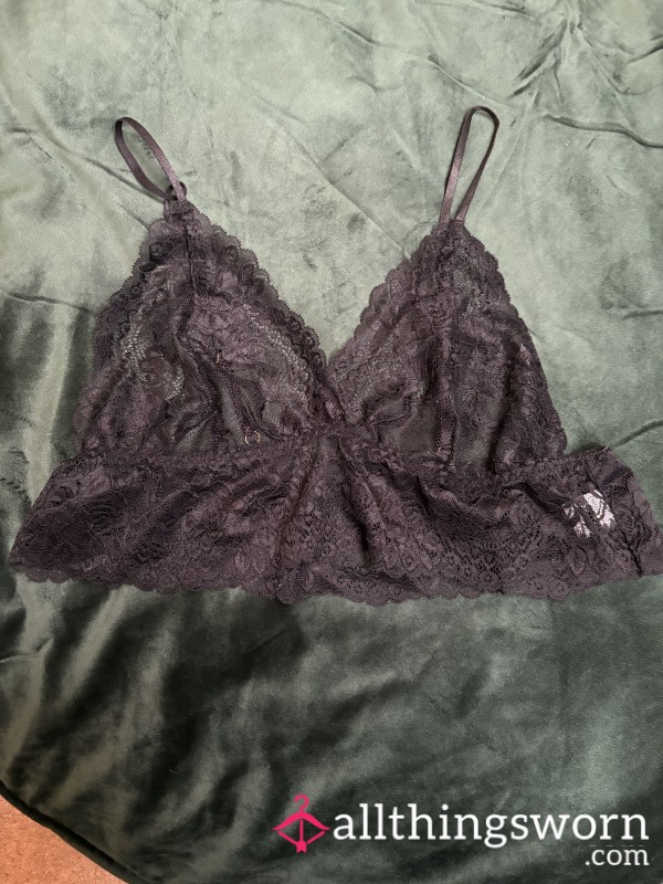 Black Lace Bralette
