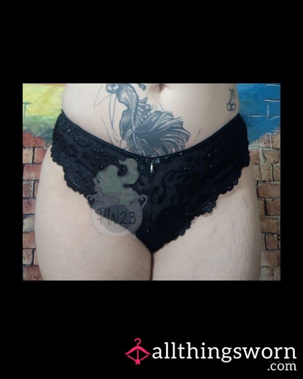 Black Lace Cheekies #1